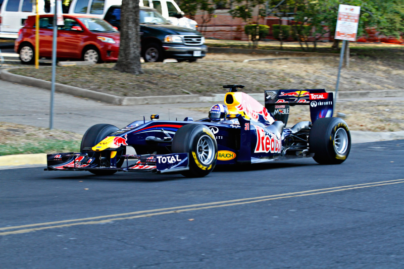 Illustration for article titled Red Bull Austin F1 David Coulthard Texas